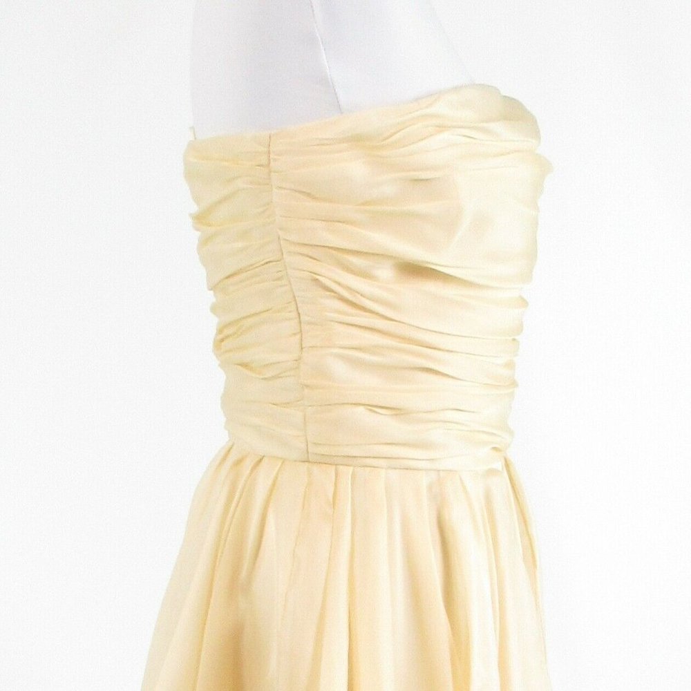 Light beige RALPH LAUREN BLACK LABEL dress 8 - Picture 6 of 8